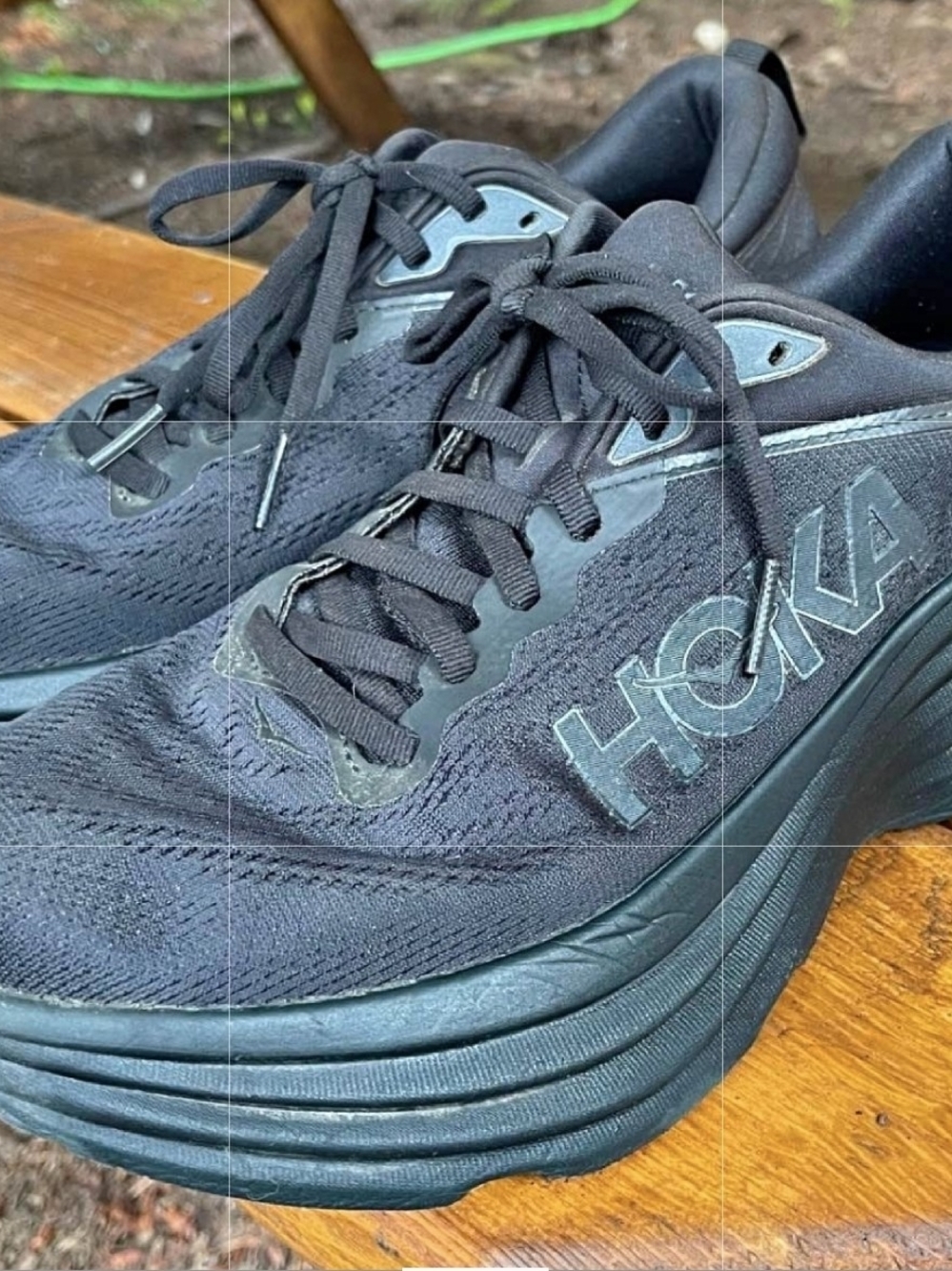 Hoka One One Black Running Shoes